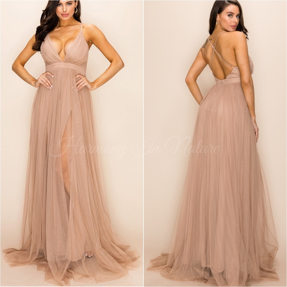 LAST❤NEW Sheer Mesh Maxi Dress - Picture 2 of 3